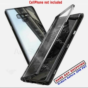 360° Magnetic Case For Samsung Galaxy Note 9 Phone Double Sided Tempered Glass - Photo 1 sur 3