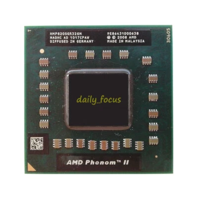 AMD Phenom II P820 HMP820SGR32GM 1.8GHz Socket S1 1800 MHz CPU Processor - Image 1 of 4