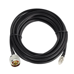 N Plug male to FME Jack female Wireless Antenna Cable adapter KSR195 9M New - Picture 1 of 5