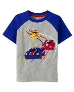 NWT Gymboree Boys Size  7  Racecar Tee Classroom Cutie NEW - Picture 1 of 3