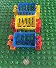 Lego Duplo - Lot Of (3) Different Farm Troughs Food Bins Pieces Parts S1