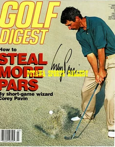 COREY PAVIN AUTOGRAPHED 8X10" MAGAZINE COVER WITH COA (119Z03) - Picture 1 of 2