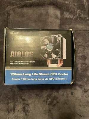 Rosewill ROCC-12001 AIOLOS - 120mm CPU Cooler w/ Long Life Sleeve - Image 1 of 4