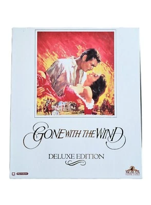 Gone With the Wind VHS Deluxe Edition Tapes Classic Film Collector Display 1992 - Image 1 of 4