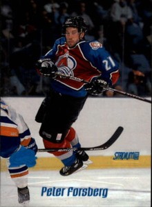 1999-00 Topps Stadium Club Hockey #8 Peter Forsberg