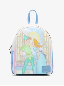 Peter Pan Wendy Kiss Mini Rucksack Loungefly/Disney Neu mit Etikett - Bild 1 von 4