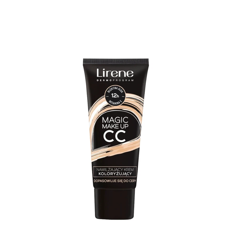 Lirene Magic Makeu Up CC Moisturizing Colouring Correcting Cream Foundation 30ml