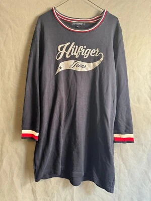 Tommy Hilfiger Shirt Mens L Blue 1/4 Sleeve - Image 1 of 4