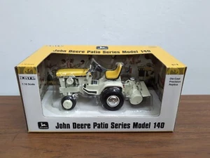 1/16 Precision Ertl John Deere Patio Series Model 140 April Yellow with Tiller - Bild 1 von 3