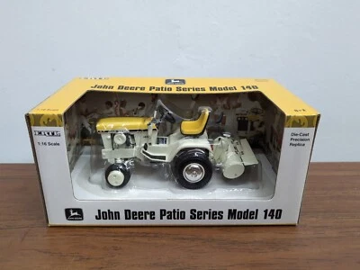 1/16 Precision Ertl John Deere Patio Series Model 140 April Yellow with Tiller - Image 1 of 3