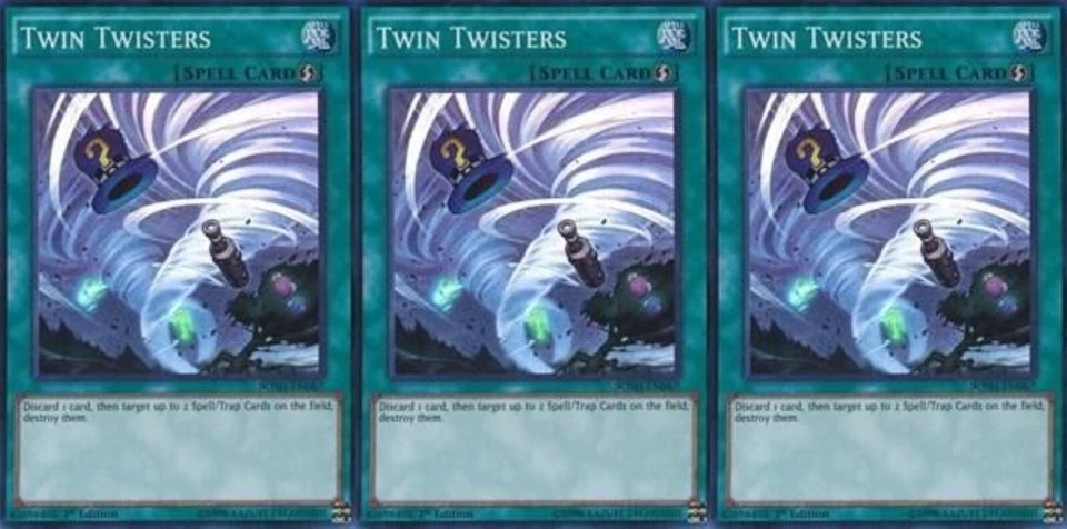 3x Twin Twisters | BOSH-EN067 | SR | 1st Ed | NM | YuGiOh - Image 1 of 1