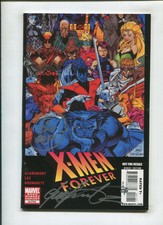X-MEN FOREVER ALPHA #1 (8.0) SIGNED CHRIS CLAREMONT!! 2009