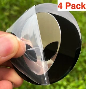 4x ALIEN Wheel Center Hub Cap Sticker Decal 2.20" DOME SHAPE - Picture 1 of 12
