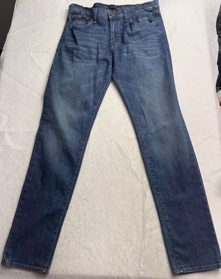 J Brand Jeans Tyler Taper Atlas Mens Blue distressed Zip Button Slim 34 (35x33) - Image 1 of 4