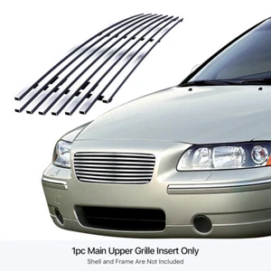 Se adapta al inserto de rejilla de billete cromo pulido en la parte superior Volvo S60 2001-2004 - Imagen 1 de 7