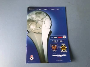 Programa final del trofeo LDV Vans 2002 - Blackpool v Cambridge United - Imagen 1 de 5
