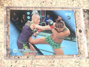 2015 Topps UFC Knockout Mat Parallel Debut - BEC RAWLINGS 1/1 - Rookie