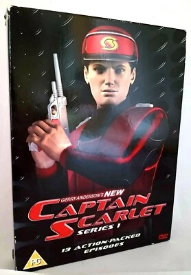 Captain Scarlet Series 1 DVD 2005 - REGION 2 Europe - PG 4 x Disc set. - Image 1 of 4