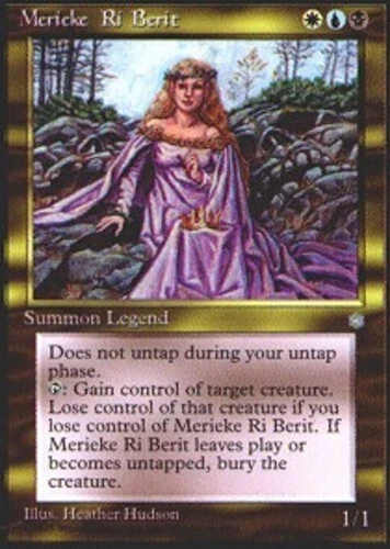 MTG - Merieke Ri Berit - Ice Age - NM, English Magic FLAT RATE SHIP - Image 1 of 1