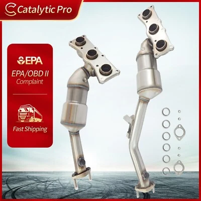 2x Catalytic Converter for BMW X3 2007 2008 2009 2010 3.0L Foto 1 de 4