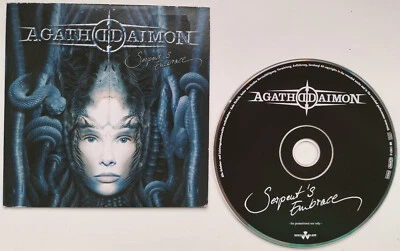 AGATHODAIMON Serpent's Embrace CD 2004 Germany PROMO Marduk Darkthrone Cradle - Bild 1 von 4