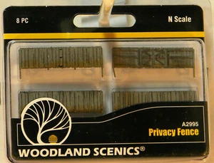 NUEVO N Woodland Scenics A2995 Valla de Privacidad - Imagen 1 de 3