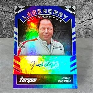 Jack Ingram LEGENDARY AUTOGRAPHS PANINI TORQUE PACK PULLED autographed card HOF - Picture 1 of 1