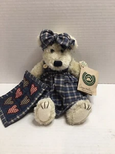 BOYDS BEAR "Camille Q. Quignapple" The Quilt Patch Bären mit Etikett - Bild 1 von 5