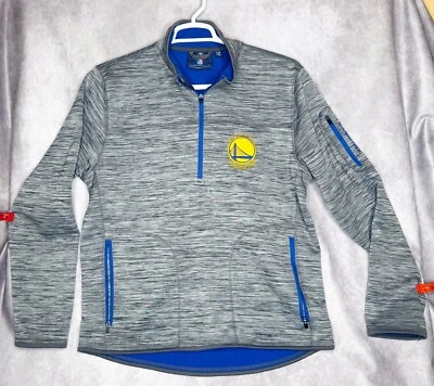 G-III Carl Banks Golden State Warriors Sweatshirt Adult Medium Pullover 1/4 Zip - Image 1 of 4