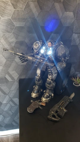 Sideshow Collectibles Starcraft II SC2 Jim Raynor  1/6 Scale Figure Cover