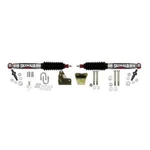Skyjacker for Steering Stabilizer Dual Kit Silver w/Black Boots 97-03 Ford F-150 - Picture 1 of 4