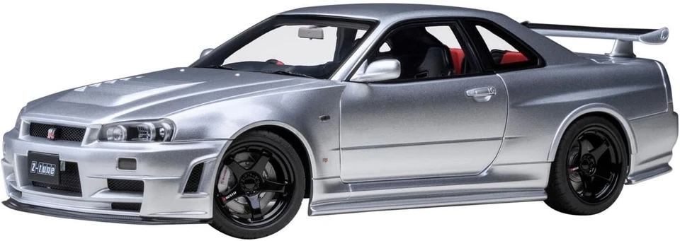 AUTOart 1/18 NISSAN SKYLINE NISMO R34 GT-R Z-tune Z-tune 77461 Silver From Japa