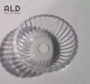 Bobeche coppetta in vetro cristallo ricambio lampadario lampadari applique - Foto 1 di 5