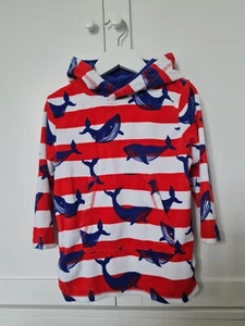 Mini Boden Boys 2-3Y Hooded Towel Throw On Great Condition - Picture 1 of 4