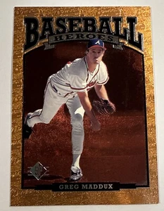 1996 SP Baseball Heroes #89 Greg Maddux - Picture 1 of 2