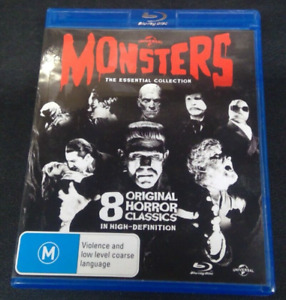 Universal Monsters The Essential Collection Blu-ray 8 Disc