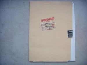 1997 C5 Corvette Werbeprospekt "Limited Access" - Bild 1 von 2