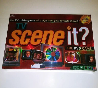 TV Scene it ? The DVD Game 2005 Screen Life Trivia Game Of The Year NEW SEALED - Image 1 of 2