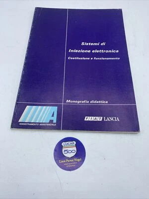 MANUALE MONOGRAFIA DIDATTICA INIEZIONE ELETTRONICA THEMA 832 CROMA TURBO ARGENTA - Immagine 1 di 4