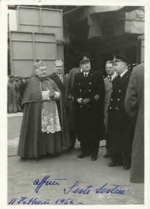 MARINA_FOTOGRAFIA ORIGINALE _CANTIERI TARANTO_VARO _ARCIVESCOVO BERNARDI_ 1954 - Picture 1 of 1