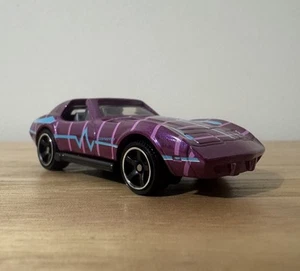Matchbox MBX Retro II. Chevrolet Corvette T-Top. Purple. - Picture 1 of 7