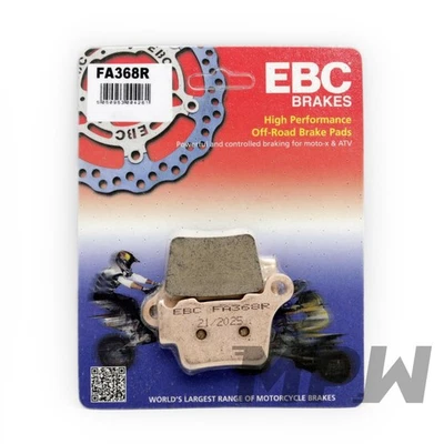 Pastillas de freno traseras sinterizadas Husqvarna Te 250 Meo réplica 2011 EBC R Series HD Foto 1 de 4