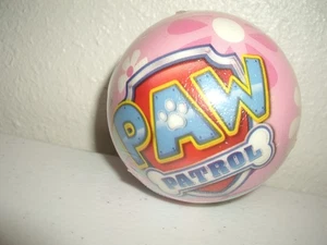 T31 NUEVO Hedstrom Paw Patrol Pequeño 3" Goma Bola Rebotante Rosa Skye Everest - Imagen 1 de 4