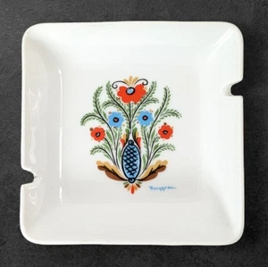 Berggren Sweden Pair of Vintage Porcelain Trinket Dishes Ashtrays - Picture 1 of 5