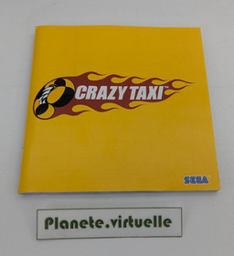 CRAZY TAXI DREAMCAST SEGA PAL EUR 🌟 NOTICE