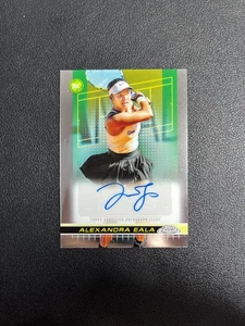 2024 Topps Chrome Tennis Alexandra Eala Rc Rookie Chrome Auto BJLL - Picture 1 of 5