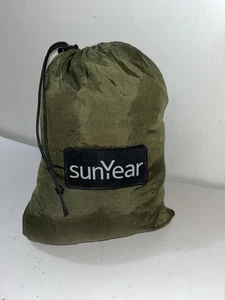 Sunyear Hammock Tent Shelter Cover Lightweight Rain Fly Portable EUC - Picture 1 of 14