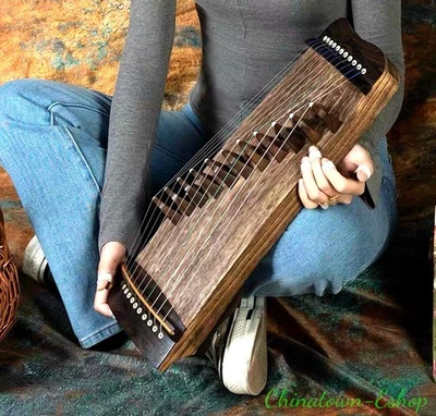 20" chino 11 cuerdas GuZheng cítara arpa Koto entrenamiento digitación práctica #2317 Foto 1 de 4