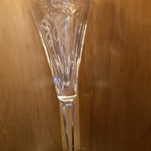 Waterford Kristall 12 Days of Christmas 5 Goldringe Sektflöte Glas - Bild 1 von 1