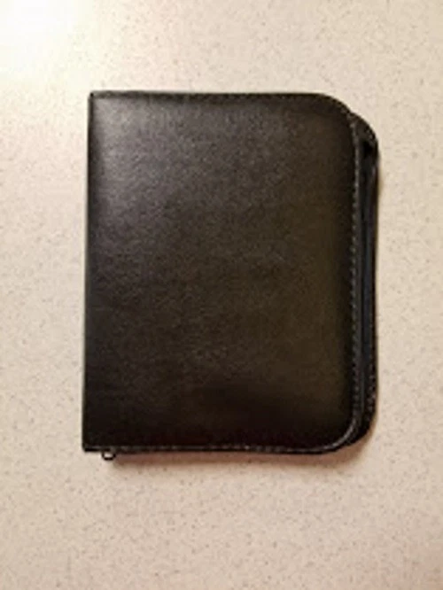 Carpeta Accesorio Universal Poliéster Cremallera Alrededor Negro Juego Para DS 1E Foto 1 de 3